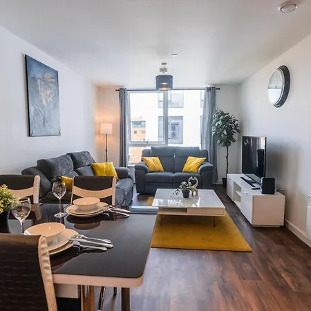 Contemporary 2 Bedroom - Centre - Digbeth Bullring Apartamento