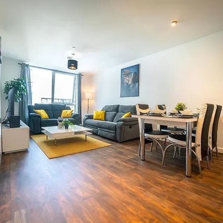 Apartamento Contemporary 2 Bedroom - Centre - Digbeth Bullring Birmingam